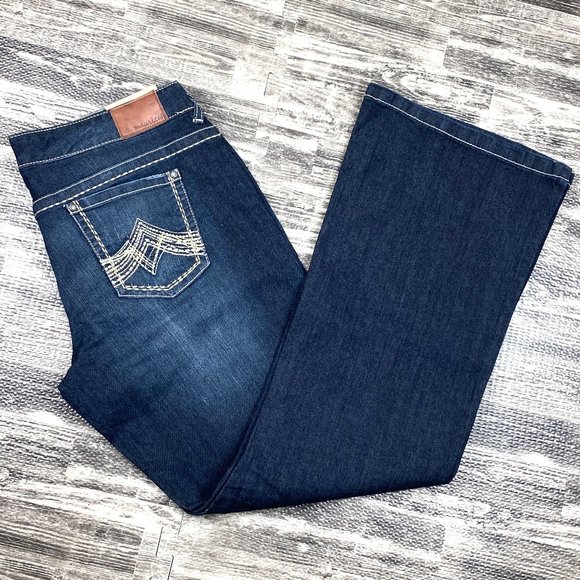 lightweight bootcut jeans